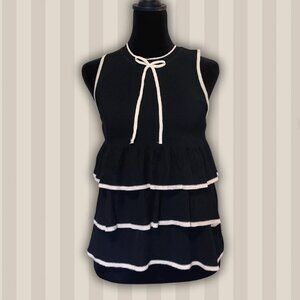 Secondhand Zara knit layered tank - Size: Small